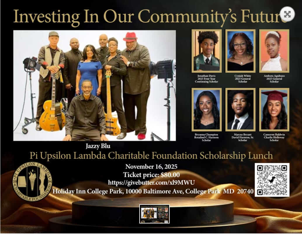 PULCF Scholarship Lunch event poster