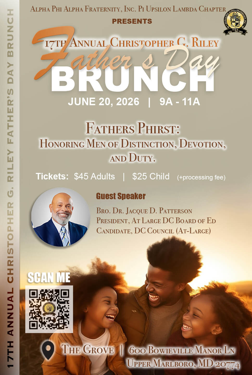 17th Annual Christopher G. Riley Father's Day Brunch
